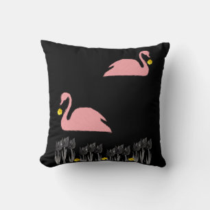 Throw Pillow Swan