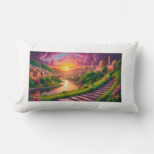 Throw Pillow, Throw Pillow new design (Front)