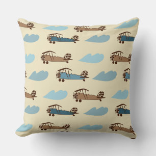 Throw Pillow Toy Aeroplane