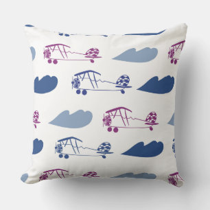 Throw Pillow Toy Plane