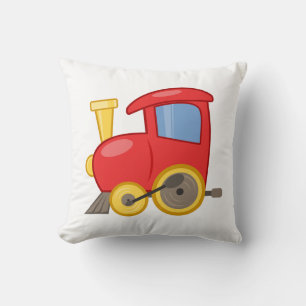 Throw Pillow/Toy Train Cushion