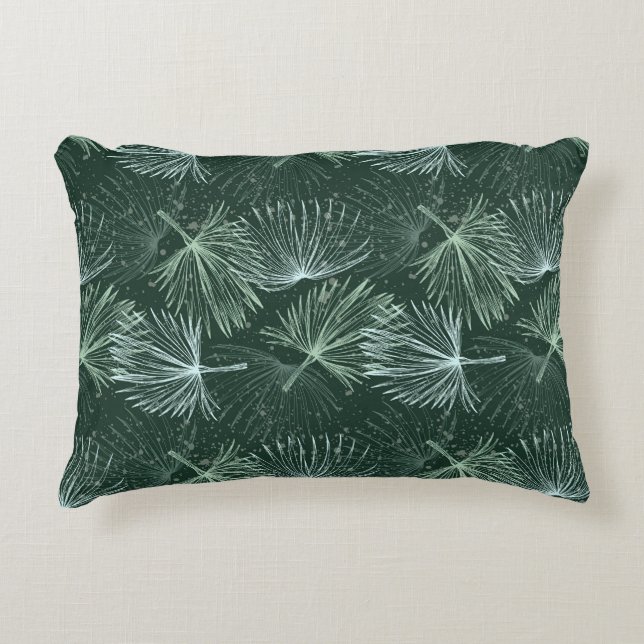 Throw Pillow Tropical Palms (Front)