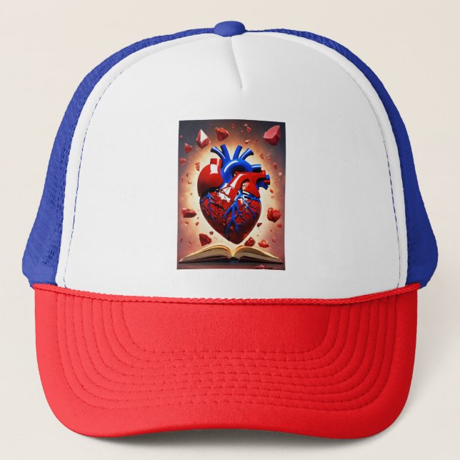 Throw Pillow Trucker Hat (Front)