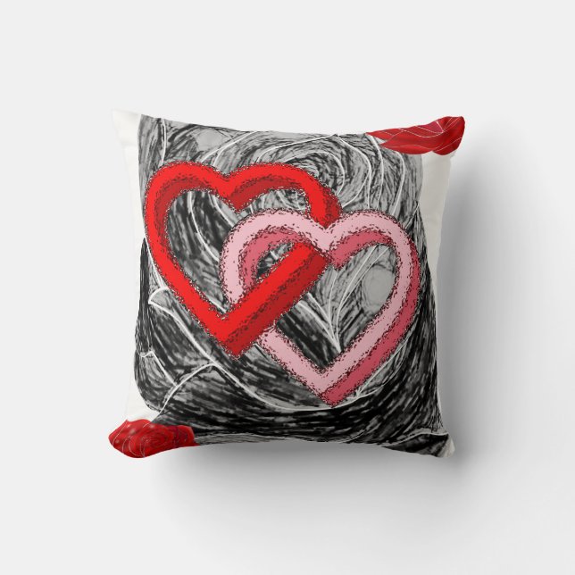 Throw Pillow Valentine's Day (Front)