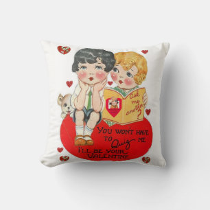 Throw Pillow Valentine's Day