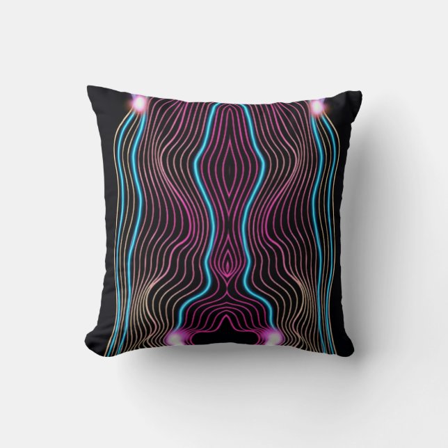 Throw Pillow Virtual clarity (Front)