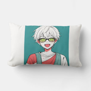 Throw Pillow with anime