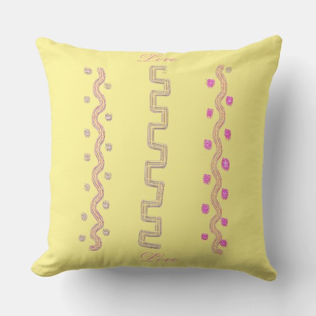 Throw Pillows for Nursery in 6 colours (Front)