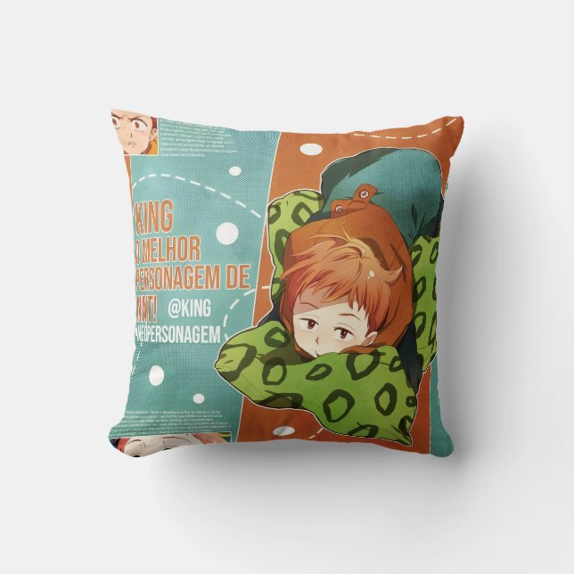 Throw Pillows Mer storm Anime (Front)