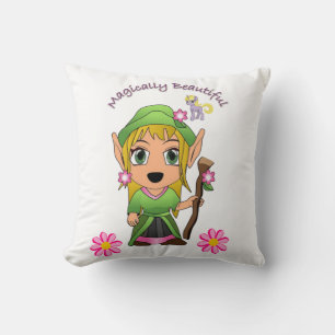 Throw Pillows Pony Fairy Magical