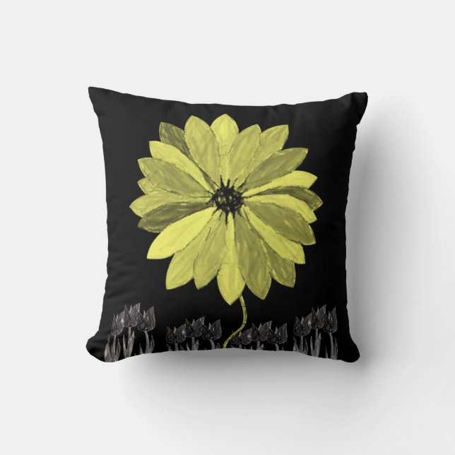 Throw Pillows Sunflower (Front)