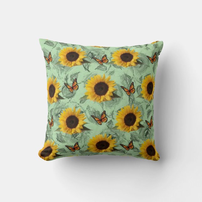 Throw Pillows Sunflower (Front)