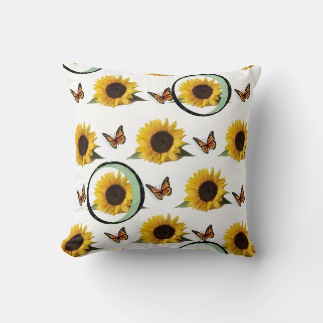Throw Pillows Sunflower (Front)
