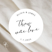 Throw Some Love Sticker