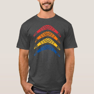Throw Sport Aboriginal Australian Boomerang Lover  T-Shirt