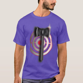 Throwing Double Axe and Bullseye Target Classic TS T-Shirt