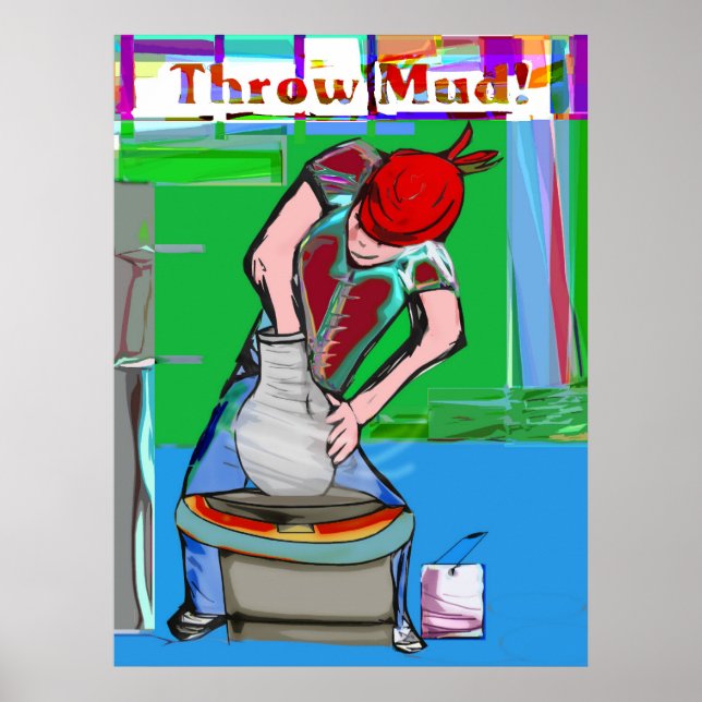 throwing pots 2 poster (Front)