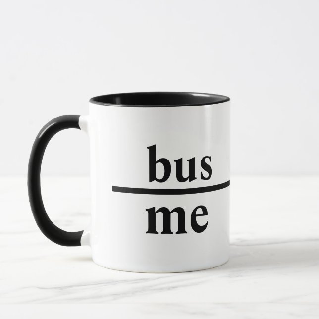 Thrown Under the Bus Mug (Left)