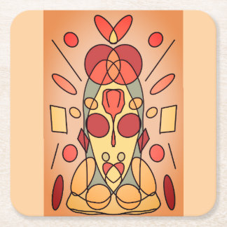 Throwpillows Square Paper Coaster