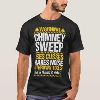 Throws Tools Chimney Sweep T-Shirt