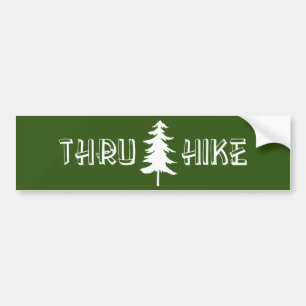 Thru Hike Bumper Sticker