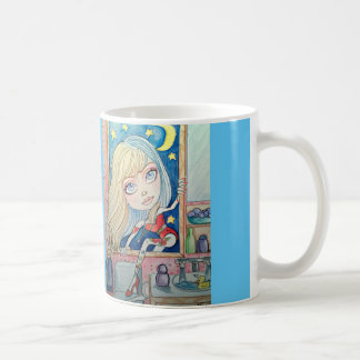 Thru The Bathroom Window Art Coffee Mug