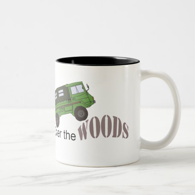 Thru the River and Over the Woods - Pinzgauer Mug (Right)