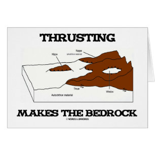 Thrusting Makes The Bedrock (Geology Orogeny)