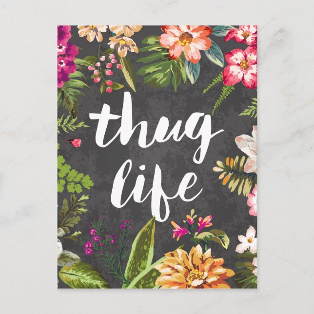 Thug life postcard (Front)