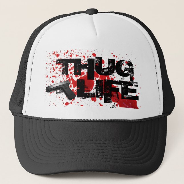 THUG LIFE TRUCKER HAT (Front)
