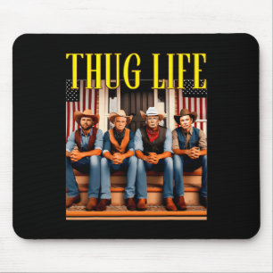 Thug Life Trump Vance Kennedy Elon Mouse Pad