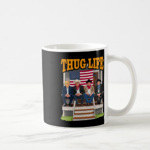 Thug Life Trump Vance Kennedy Elon Shirt  Coffee Mug