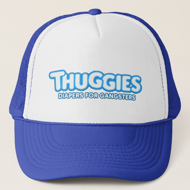 THUGGIES DIAPERS TRUCKER HAT (Front)