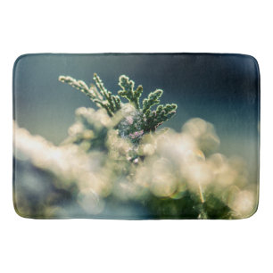Thuja Winter Ice Crystals Bath Mat