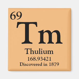 Thulium Periodic Table Magnet