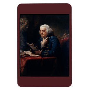 Thumb Portrait, Benjamin Franklin Founding Father Magnet