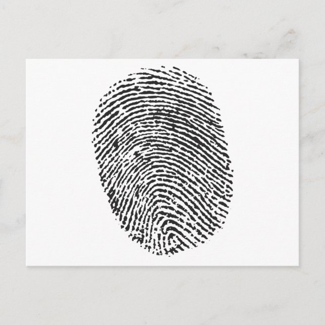 Thumb Print Postcard (Front)