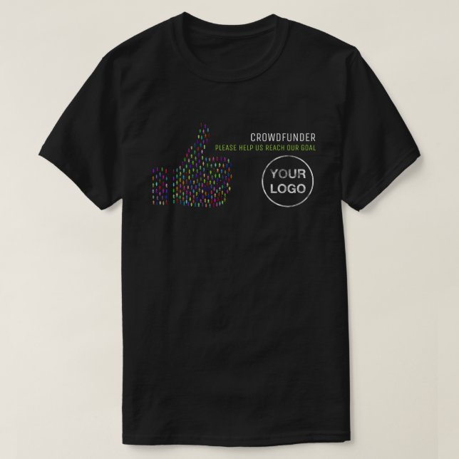 Thumb Signal Design, Crowdfunder, Crowdfunding T-Shirt (Design Front)