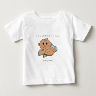 Thumb Sucking Baby Boy Baby T-Shirt