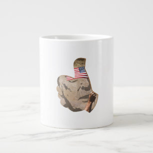 THUMB UP DONALD LARGE COFFEE MUG