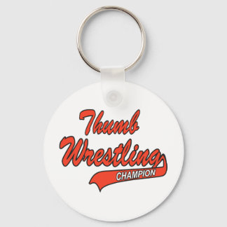 Thumb Wrestler Gift Key Ring