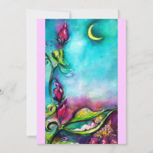 THUMBELINA , BABY SHOWER INVITATION