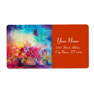 THUMBELINA ,FLOWER BASKET AND BUTTERFLY