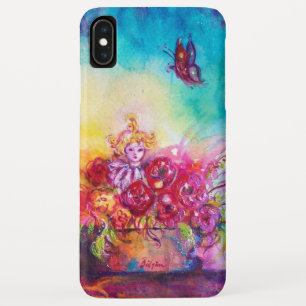 THUMBELINA ,FLOWER BASKET AND BUTTERFLY iPhone XS MAX CASE