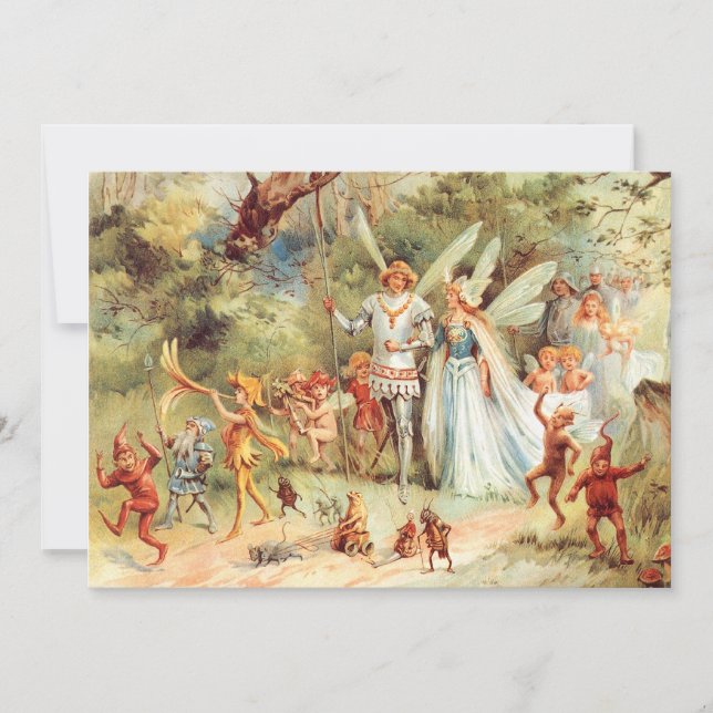 Thumbelina's Wedding in the Forest (Front)