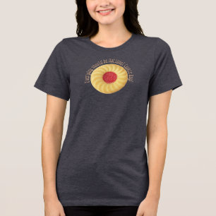 Thumbprint Cookie National Cookie Day Everyday Tri-Blend Shirt