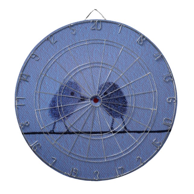 Thumbprint Lovers Dartboard (Front)