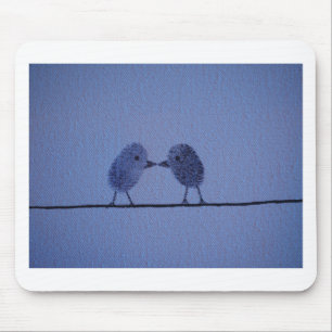 Thumbprint Lovers Mouse Pad