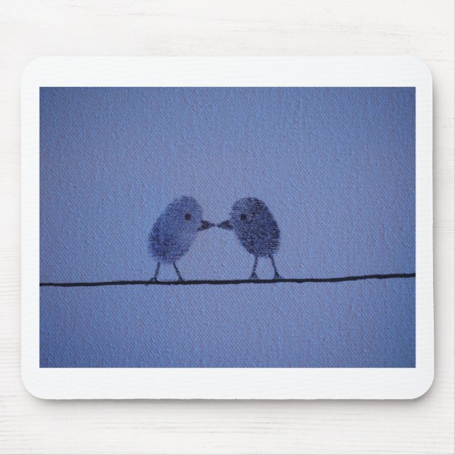 Thumbprint Lovers Mouse Pad (Front)