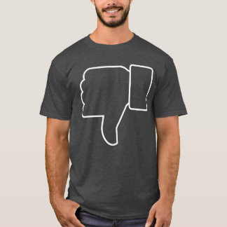 Thumbs Down Funny Jokes Sarcastic funny T-Shirt